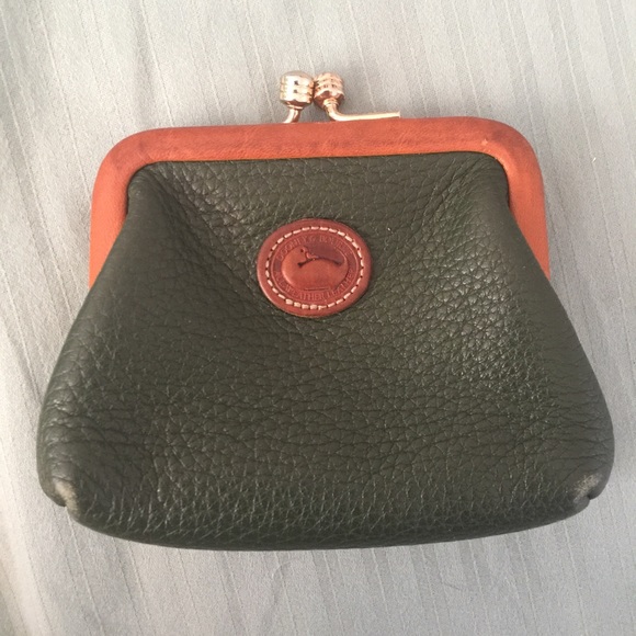 vintage dooney and bourke coin purse